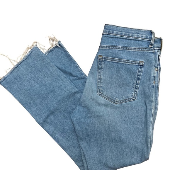 Everlane Women's Washed Frayed Hem Jean. Sz: 28 - Picture 3 of 10